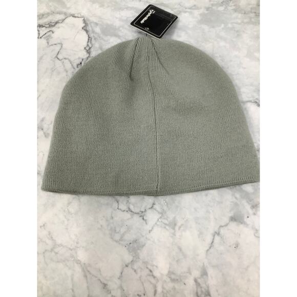 Taylor Made Men's Gray Beanie Hat Embroidered Logo Knit Casual Winter L25-12 - Picture 4 of 8